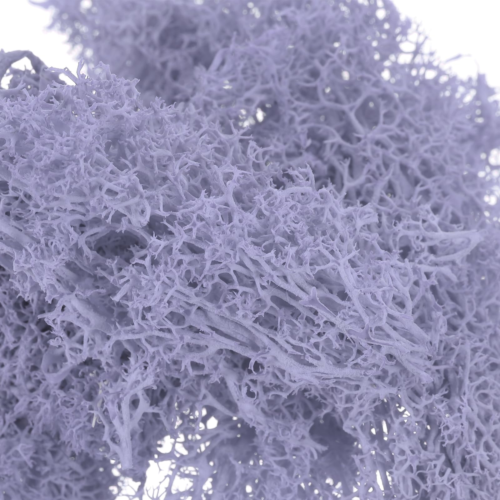 PATIKIL 3.5 OZ Fake Moss Centerpiece Decor - Faux Moss Lichen for Potted Plants Christmas Craft, Light Purple - Image 4