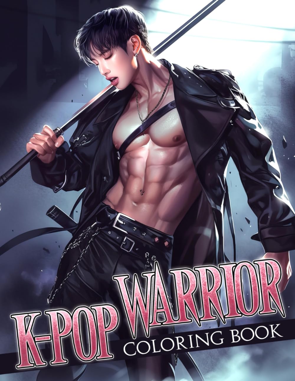 K-Pop Warrior Coloring Book: Stylish Music Icons in Combat Fashion Coloring Pages featuring Power Poses and Stage Vibes for All Fans