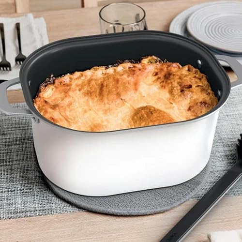 Miniatura 5 de Ninja Foodi PossibleCooker PRO Plus 11 en 1 8.5 cuartos de galón de cocina múltiple (blanco) con sistema de cocción inteligente y termómetro