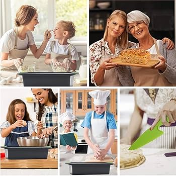 Silicone Loaf Mold 9 Holes Cake Baking Pan Bread Baking Liners DIY 3D Cake Moulds Baking Cake