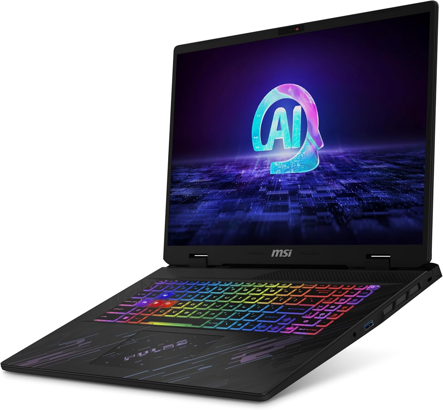 MSI Pulse 17 AI C1VFKG-048IT, Notebook Gaming, 17" FHD+ 165Hz, Intel Core Ultra 7 155H, Nvidia RTX 4060 8GB GDDR6, 1TB SSDPCIe 4, 16GB DDR5 5600MHz, WiFi 6E, Win 11 Home [Layout e Garanzia ITA] Nero Ultra 7 155H RTX 4060 17" - Immagine 1