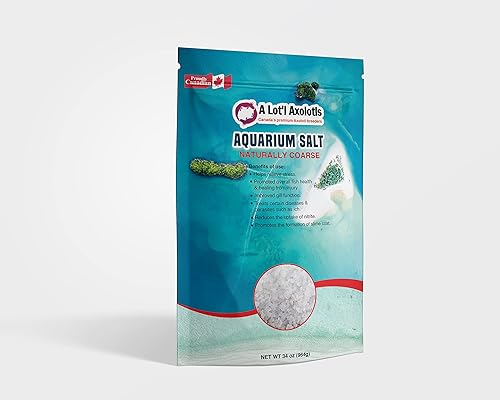 Miniatura 2 de A Lot'l Axolotls - Sal de acuario - Sal de pecera gruesa - Agua dulce - 964 g  34 oz