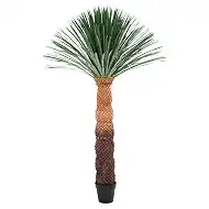 8.6Ft Artificial Agave Plant, 103 Inch Tall Faux Agave Plants in Black Pot, Fake Floor Plant Outdoor Indoor for Front Porch Patio Home Office Door Step Hotel Desert Style Decor 1Pack