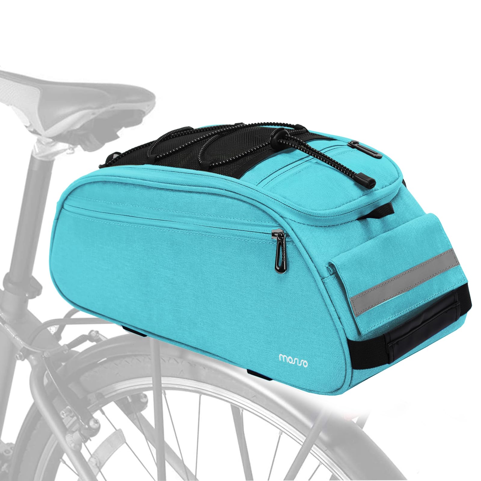 Borsa Bici 10L Borsa Bici Posteriore 10L Wildken | Impermeabile Con Riflettenti | Per MTB E Bici Da Strada Borsa Mtb