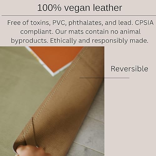 Miniatura 5 de Uniklook Manta de picnic al aire libre impermeable para exteriores, tapete portátil grande para silla alta  Tapete de cuero vegano  Tapete de