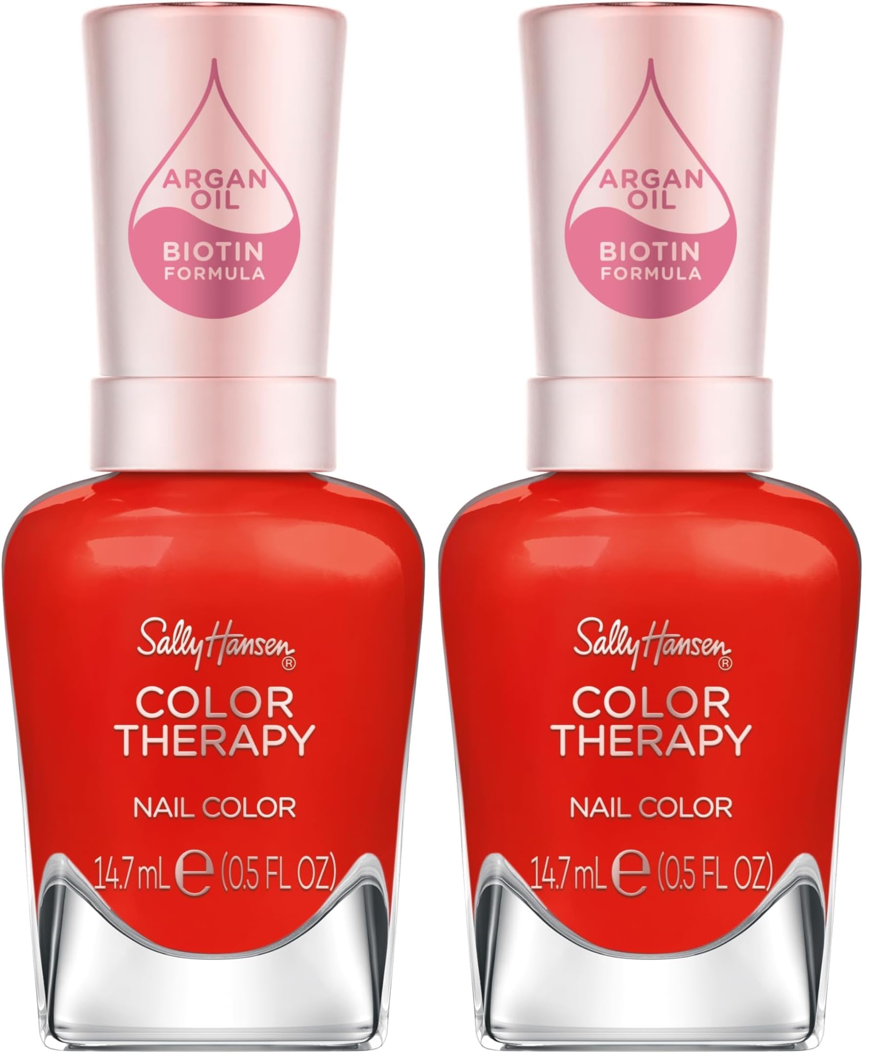 Amazon.com : Sally Hansen Color Therapy Nail Polish, Red-iance, 1