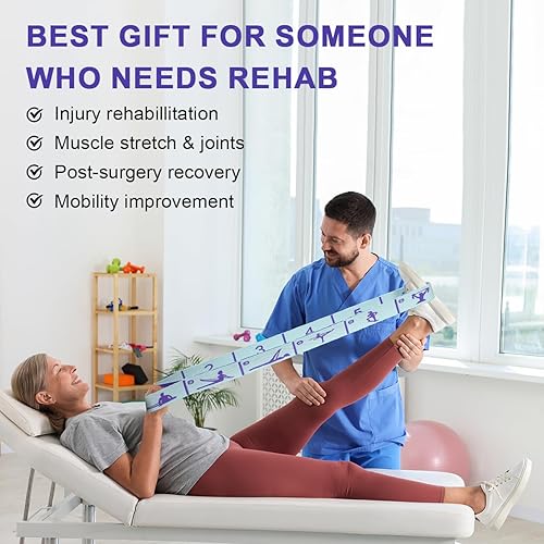 Miniatura 8 de Correa elástica para yoga con bucles, correas elásticas CEILIWEN para terapia física, banda elástica de pilates, bandas elásticas para ejercicio,