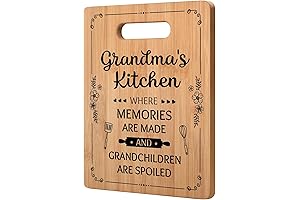 Grandma Gifts, Cutting board - Best Gifts for Grandma from Grandchildren - Grandma Christmas Presents