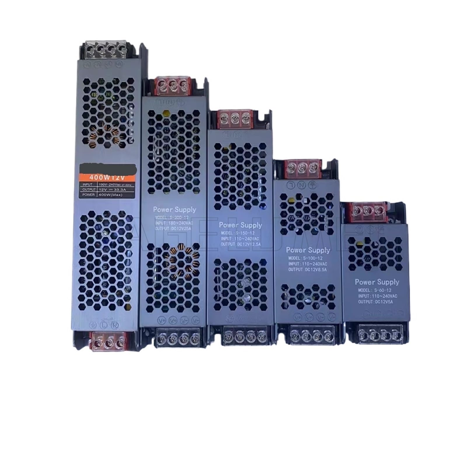 Pilote d'éclairage LED DC 24V pour rubans lumineux, adaptateur secteur 150W AC110-240V de salon