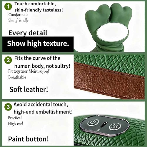 Miniatura 3 de Bionic - Masajeador térmico con amasado 4D, masaje Shiatsu eléctrico portátil para cuello, espalda y cuerpo completo, mano humana simulada para