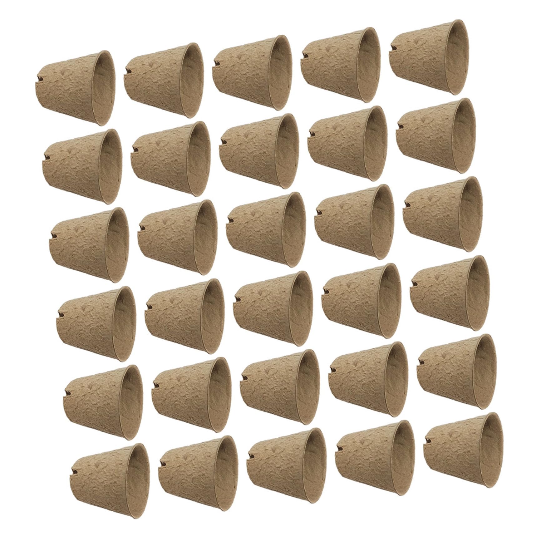 Happyyami 100pezzi Tazza Per Coltivazione Degradabile e Sicura Per Vivaio Adatta Per Piante e Trapianto Resistente e Pratico