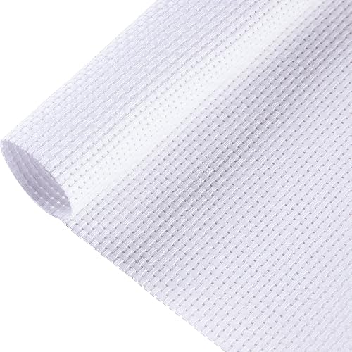 Aida Cloth Big Size 11 Count, White Cross Stitch Fabric,