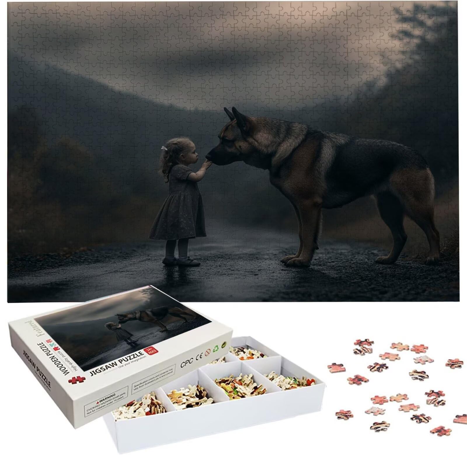 Puzzle Personalisiert Foto, Personalisiertes Puzzle 35-5000 Teile, W-572