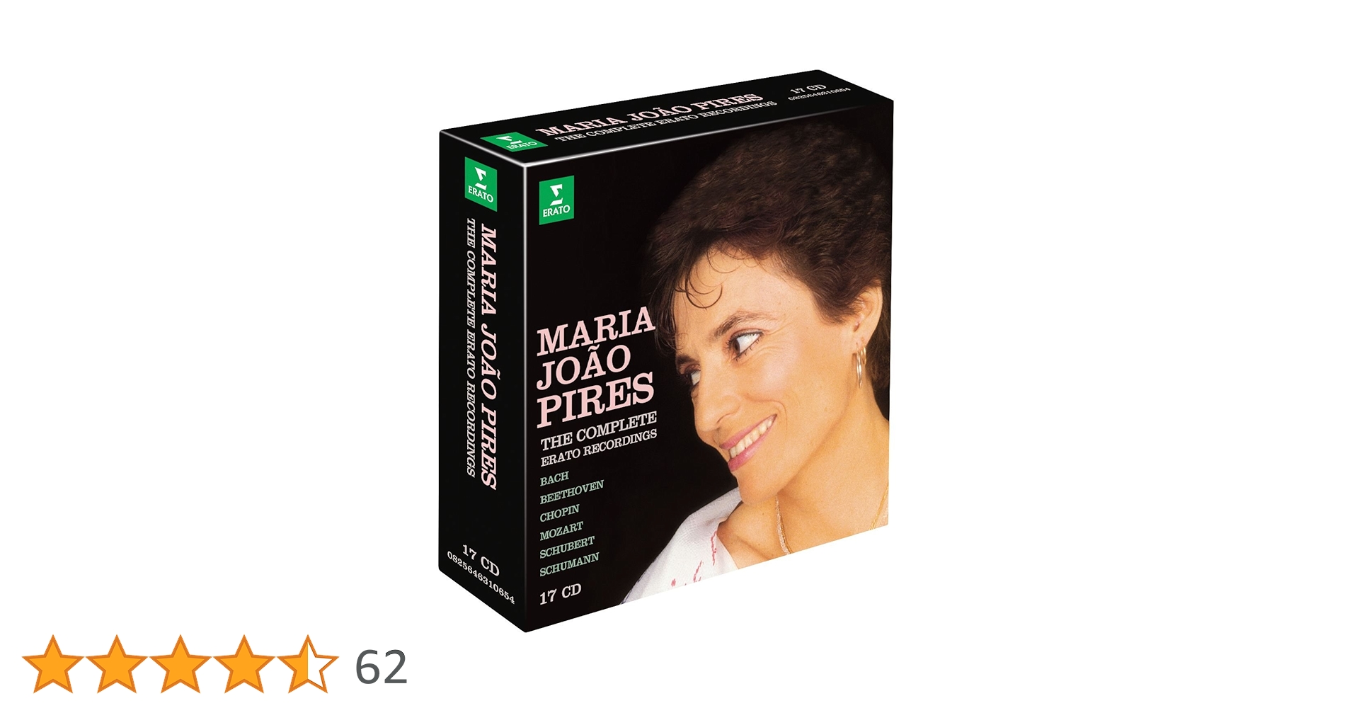 Maria João Pires : The Complete Erato Recordings : Johann