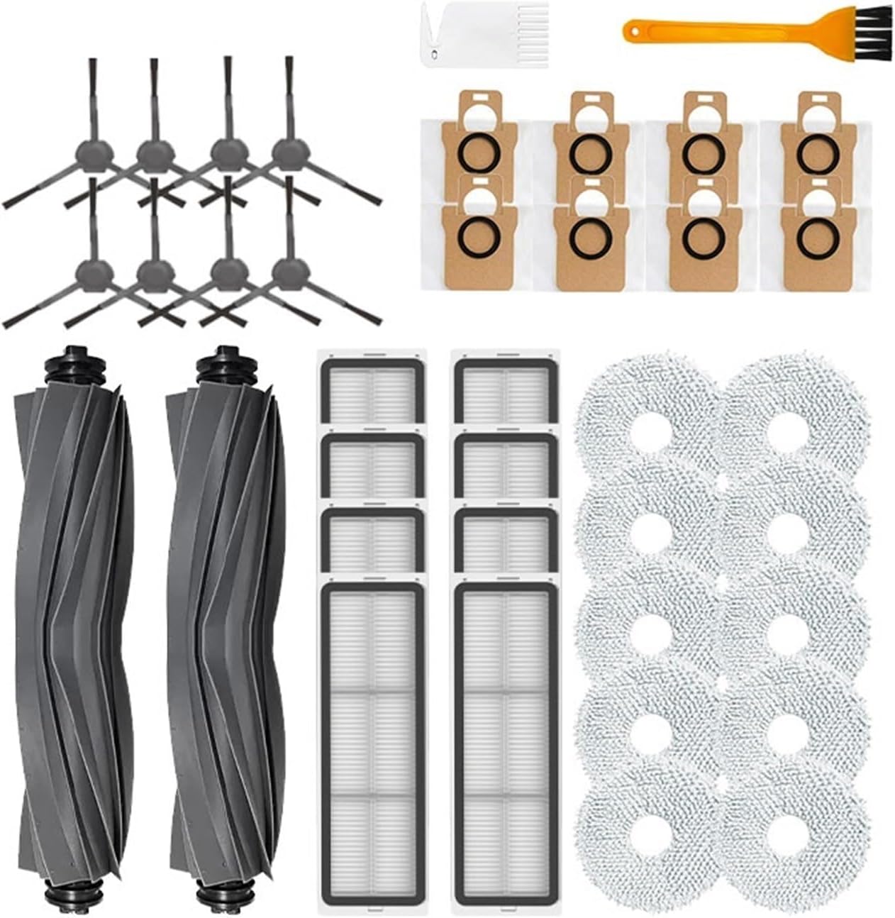 SheraF Vacuum Cleaner Parts Hepa Filter Accessories. Compatible with Mi Home Omni B101CN All-in-One / L10s Ultra / S10 / S10 Pro (Color : Set-6)