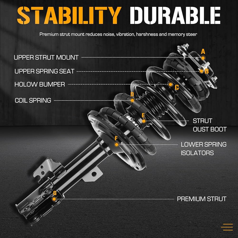 tamyaco⭐︎ Monroe Quick-Strut 172307 Suspension Strut and Coil Spring