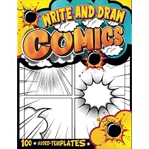 Hero Graphic Novel To Fill In Blank Cover Comic | Write And Draw Anime Comic Books