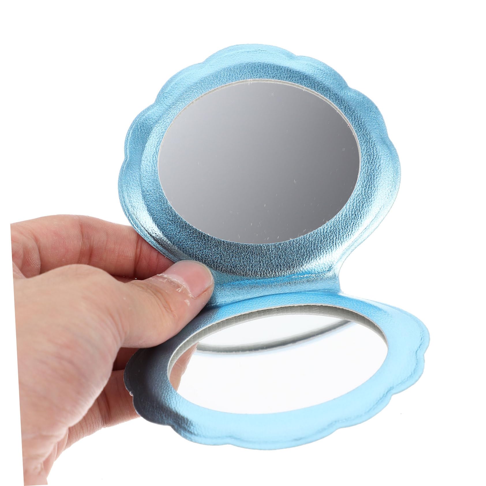 FRCOLOR 5 Set Di Specchietti Da Viaggio Leggeri Specchietti Tascabili A Forma Di Conchiglia Pieghevoli Per Ragazze Per Le Forniture Quotidiane 2 Pezzi*5