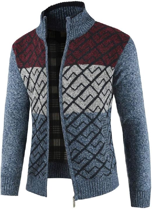 Mens zip up cardigan with pockets Clearance