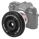 VILTROX 28mm F4.5 Pancake Lens Full Frame Auto Focus Ultra Compact Wide Angle Lens for X Mount Camera X-T5, X-S20, X-T30 II, X-H2S, X-E4, GFX 100 II, GFX 50S II, X-T200, X-Pro3 gallery image