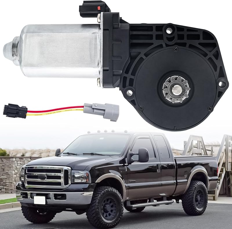Motor do vidro elétrico dianteiro direito TCFWED para Ford Super Duty e Excursion – 1 unidade
