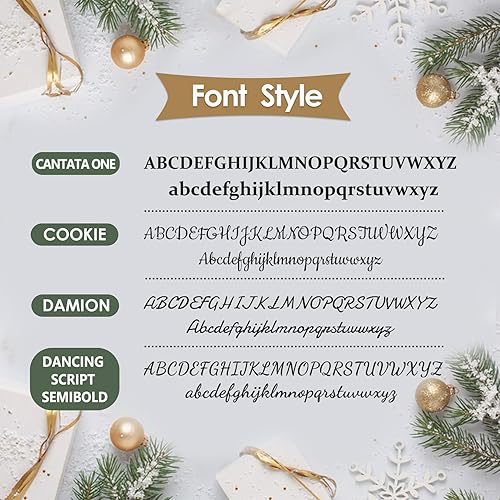 Miniatura 7 de 3 calcetines de Navidad personalizados, calcetines de Navidad familiares con nombre, 18 pulgadas, calcetines de Navidad grandes de punto para