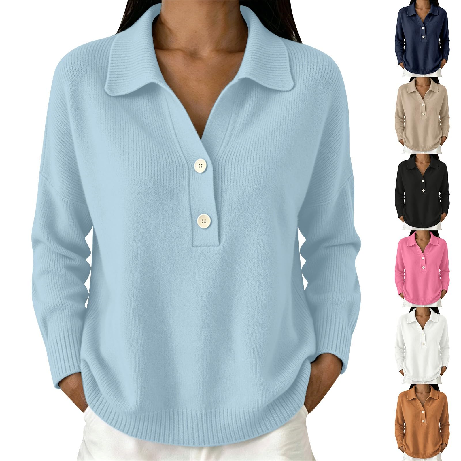T-shirt à manches longues pour femme, automne, loisirs, pull chaud et