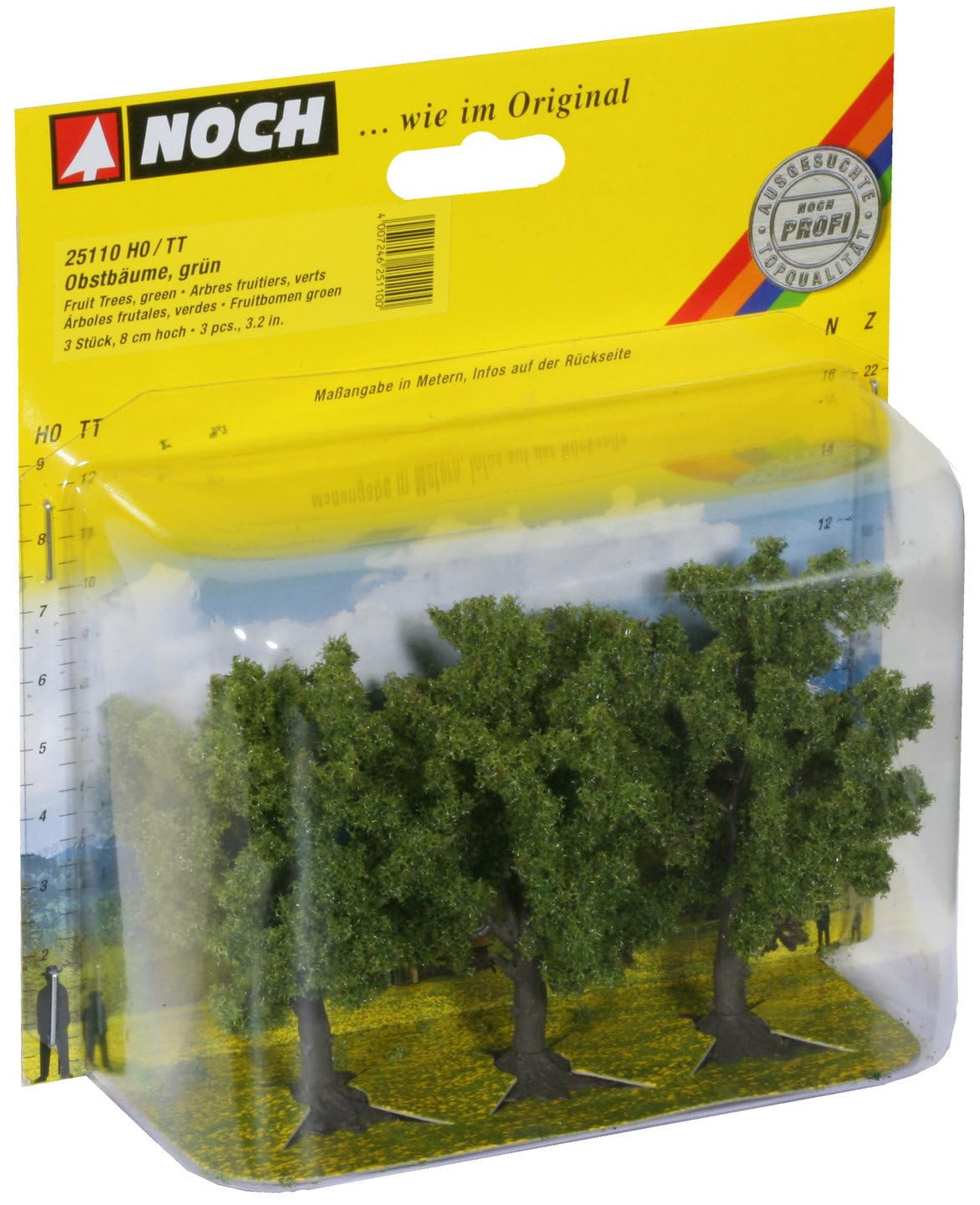 Noch 25110 Fruit Trees Green Gauge H0 Boxed