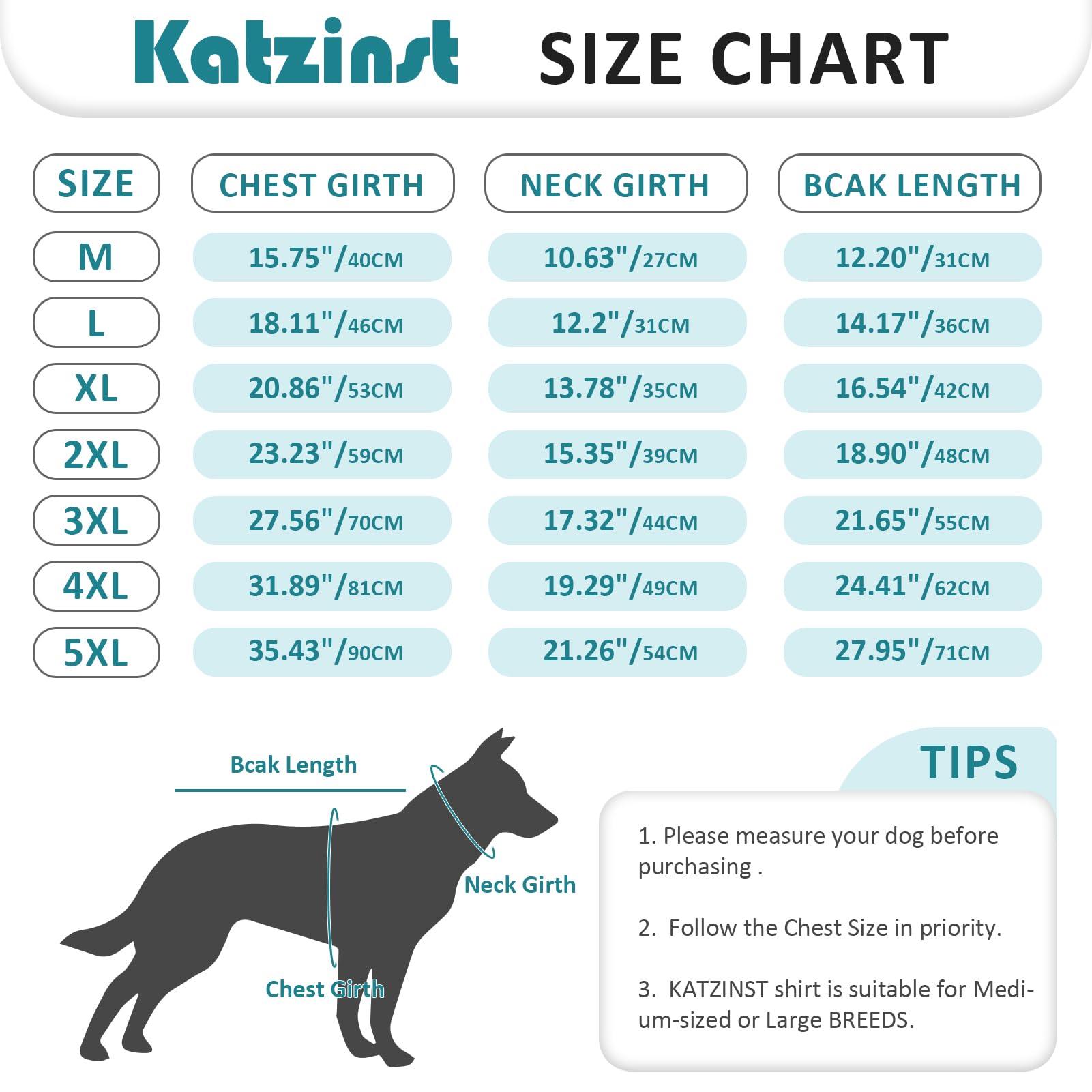 Katzinst 2 Pack Dog Shirt,Grey Blue Sweatshirt - Image 3