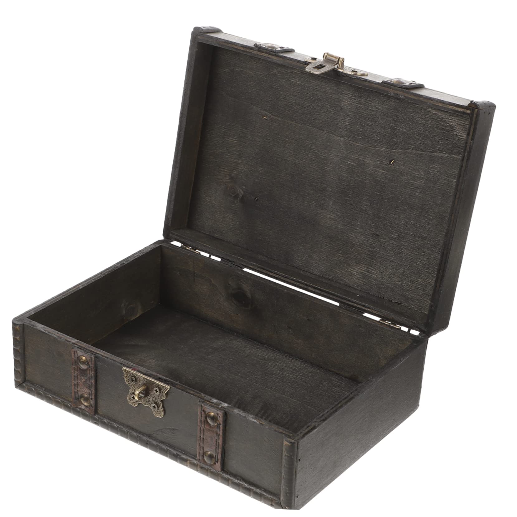 Levemolo Antike Schmuckschatulle mit Zahlenschloss Tragbar für Schmuck und Diamanten Vintage Optik Ausreichend Platz fürs Schlafzimmer