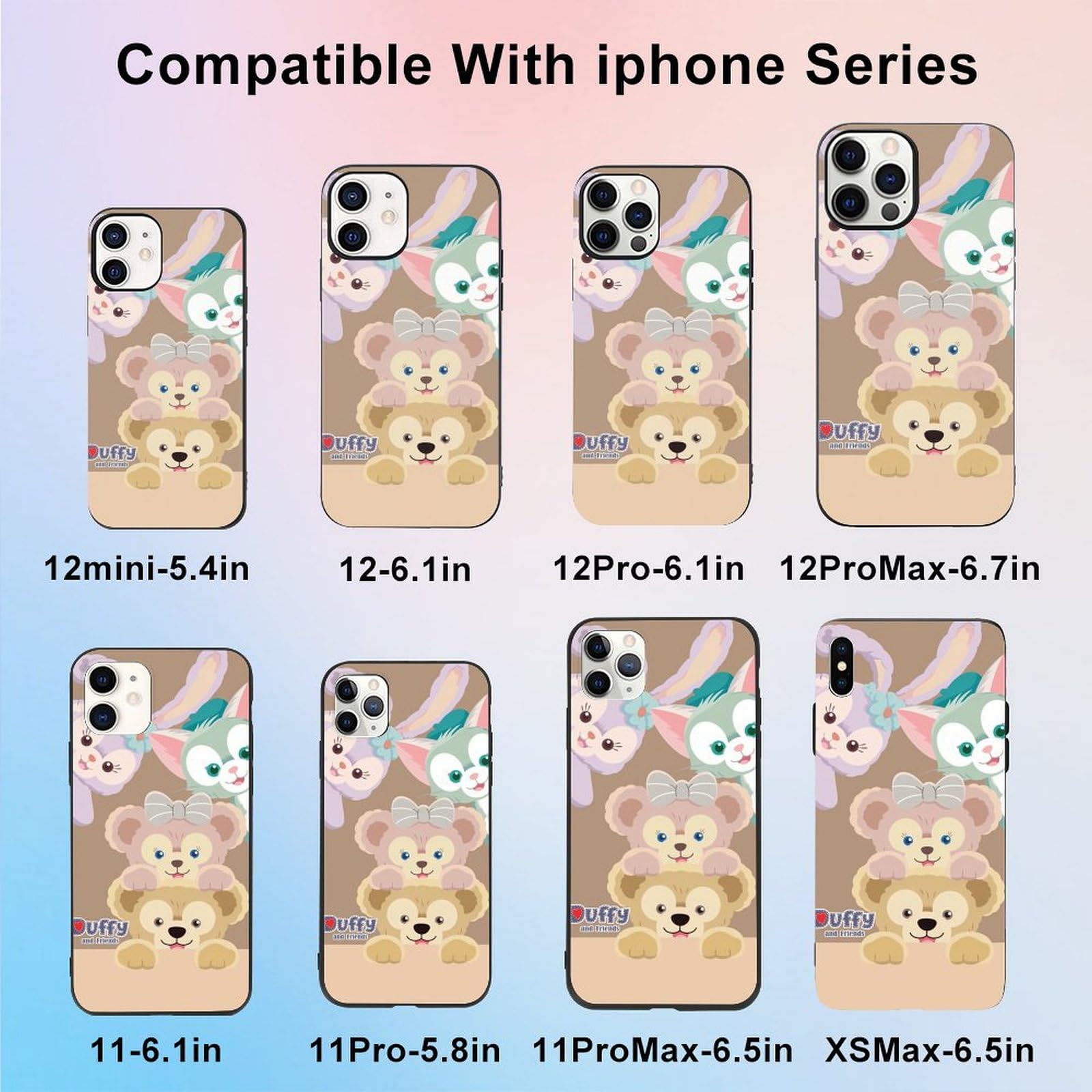 Amazon.co.jp: ダッフィーフレンズ いPhone13 Miniケース TPU 全機種