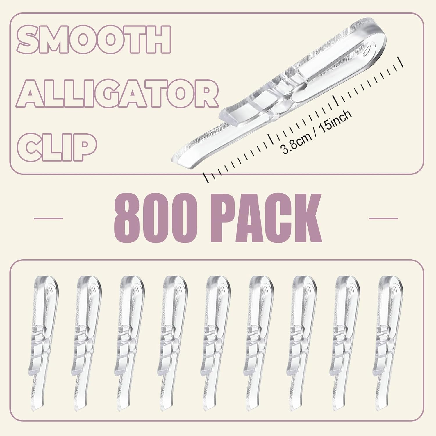 200 Set 7.5 X 10.5 Inch Fabric Organizer Boards, Comic Boards for Fabric Storage, Poster Boards and 800pcs Plastic Alligator Clips for Folding and Storing Cloth Straight, Fabric Storage Boards