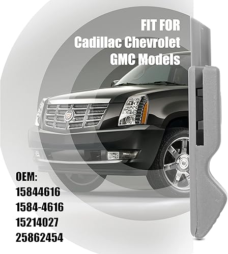 Miniatura 3 de RDBS Perilla de bloqueo de puerta lateral delantera o trasera interior compatible con Chevrolet GMC Silverado Sierra 2007-2013 (07 modelos clásicos