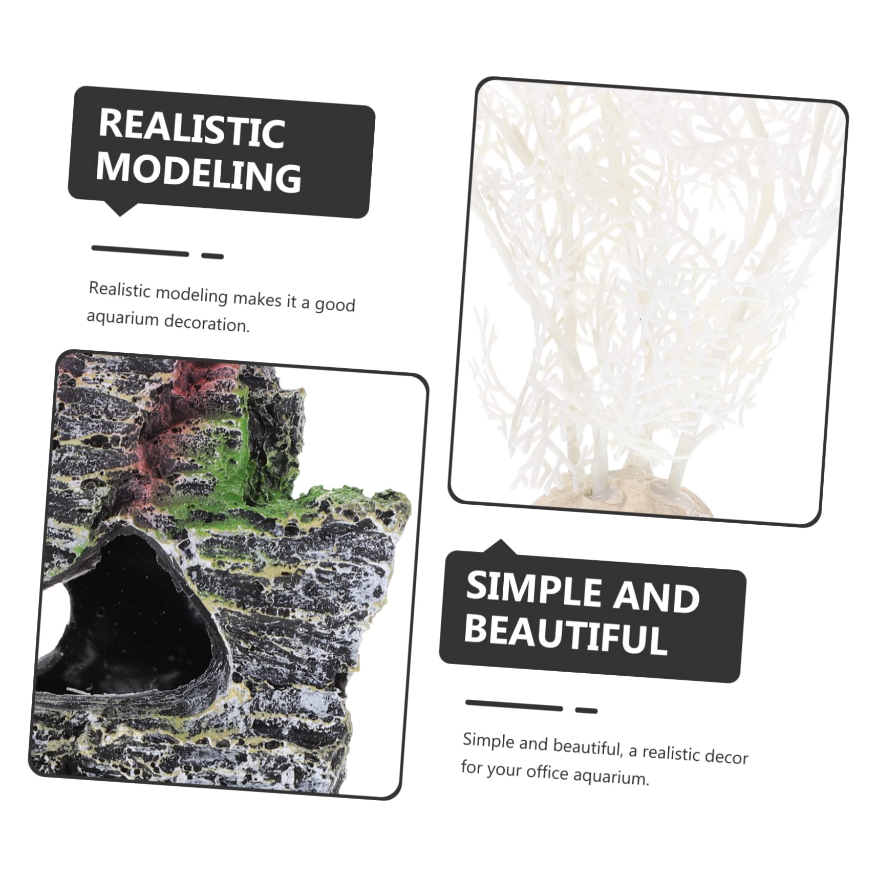 Happyyami 5juegos Plantas Artificiales para Acuarios Decoración De Acuario Ornamentales De Agua Simuladas para Peceras y Paisajismo De Decoración Natural para Peces