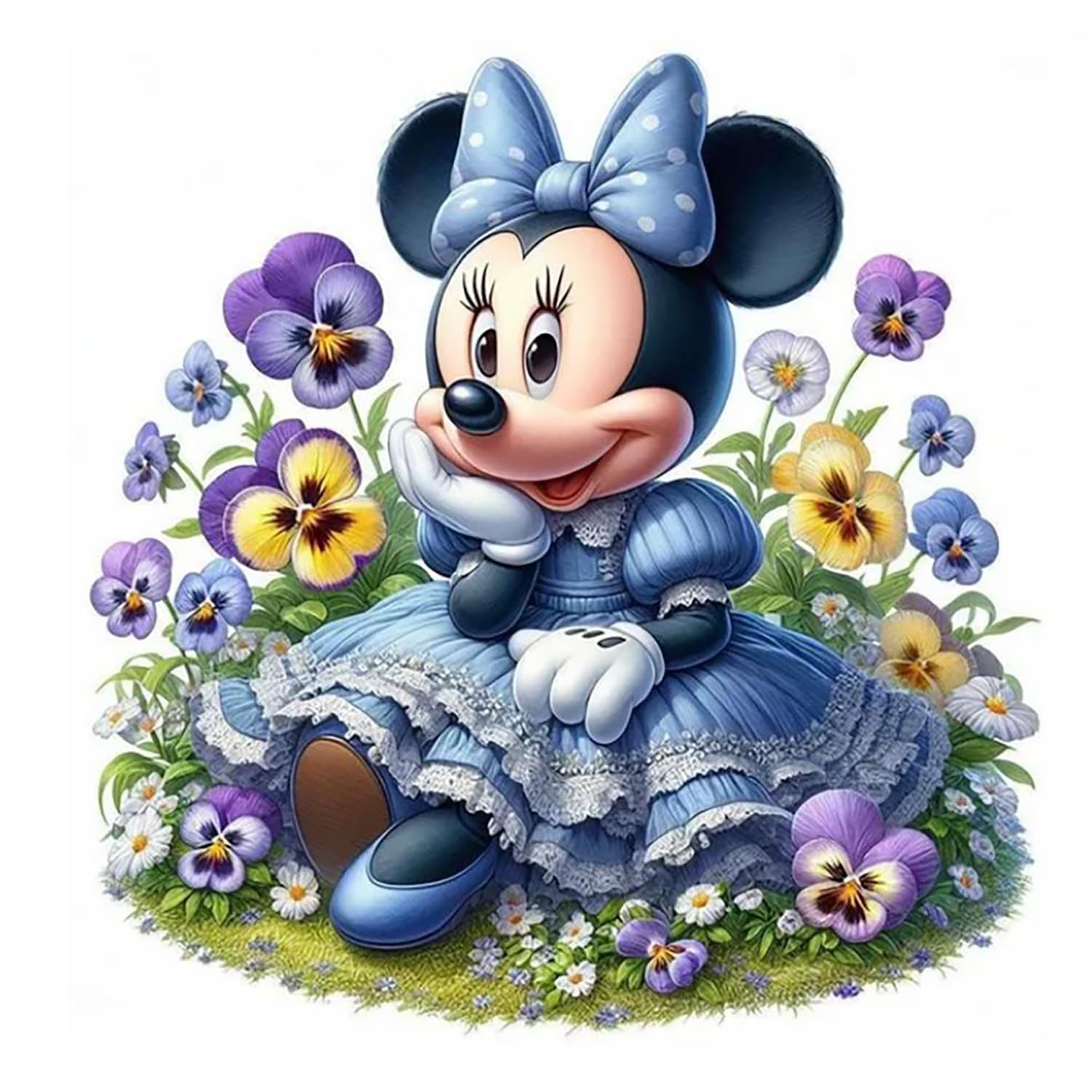 RYMILIE Diamond Painting Kits for Adults - DIY 5D Diamond Art Kits Full Drill Diamond Dots Paintings with Diamonds Gem Art and Crafts Home Decor 12x12inch