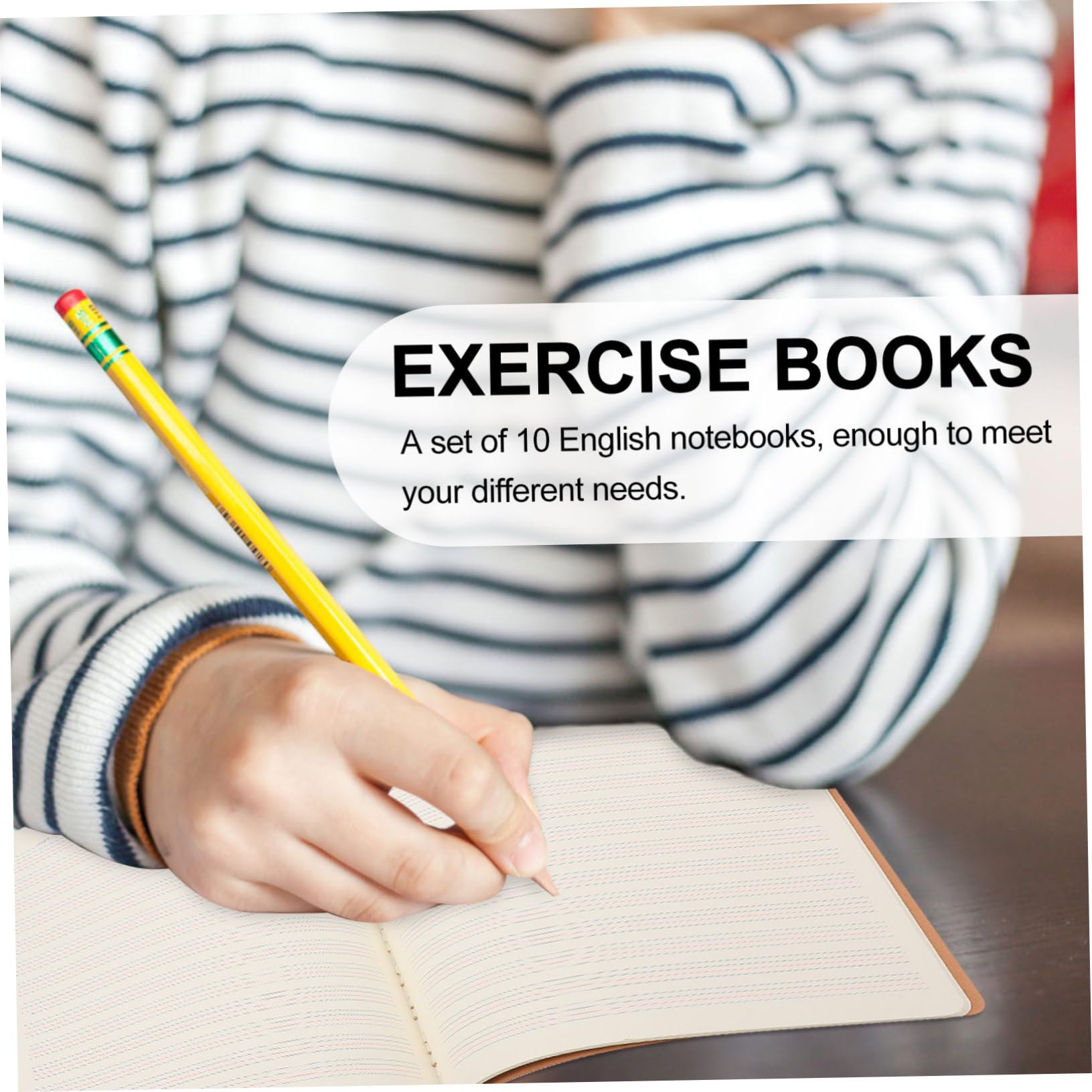 STOBOK Quaderno Esercizi di Scrittura 10pezzi Carta Notebook Studenti | Quaderni di Inglese, Materiale Scuola, Articoli per Scuola, Back To School Party, Quaderni di Pratica di Inglese