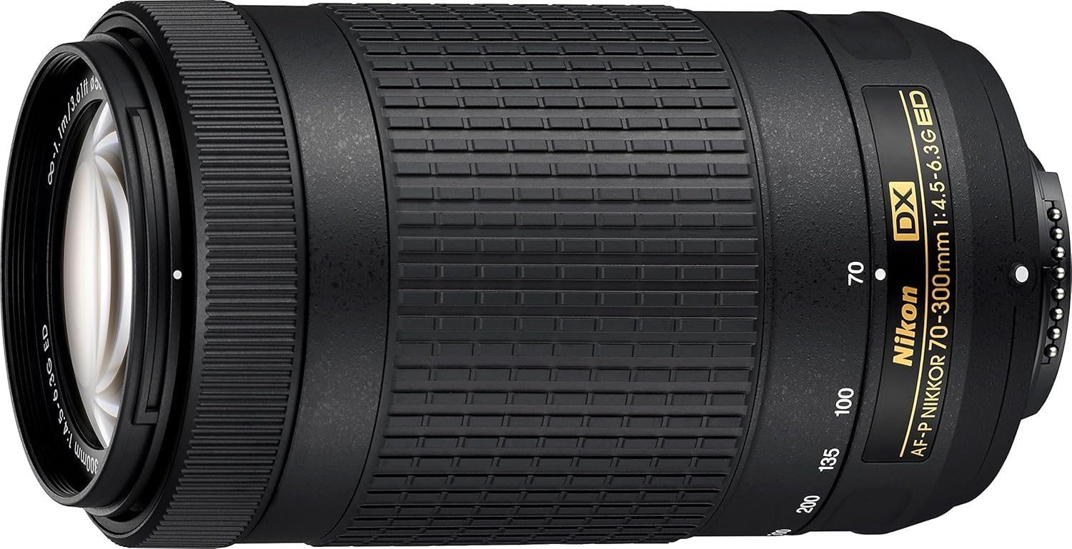 Nikon AF-P DX NIKKOR 70-300mm f/4.5-6.3G ED Lens for Nikon DSLR Cameras