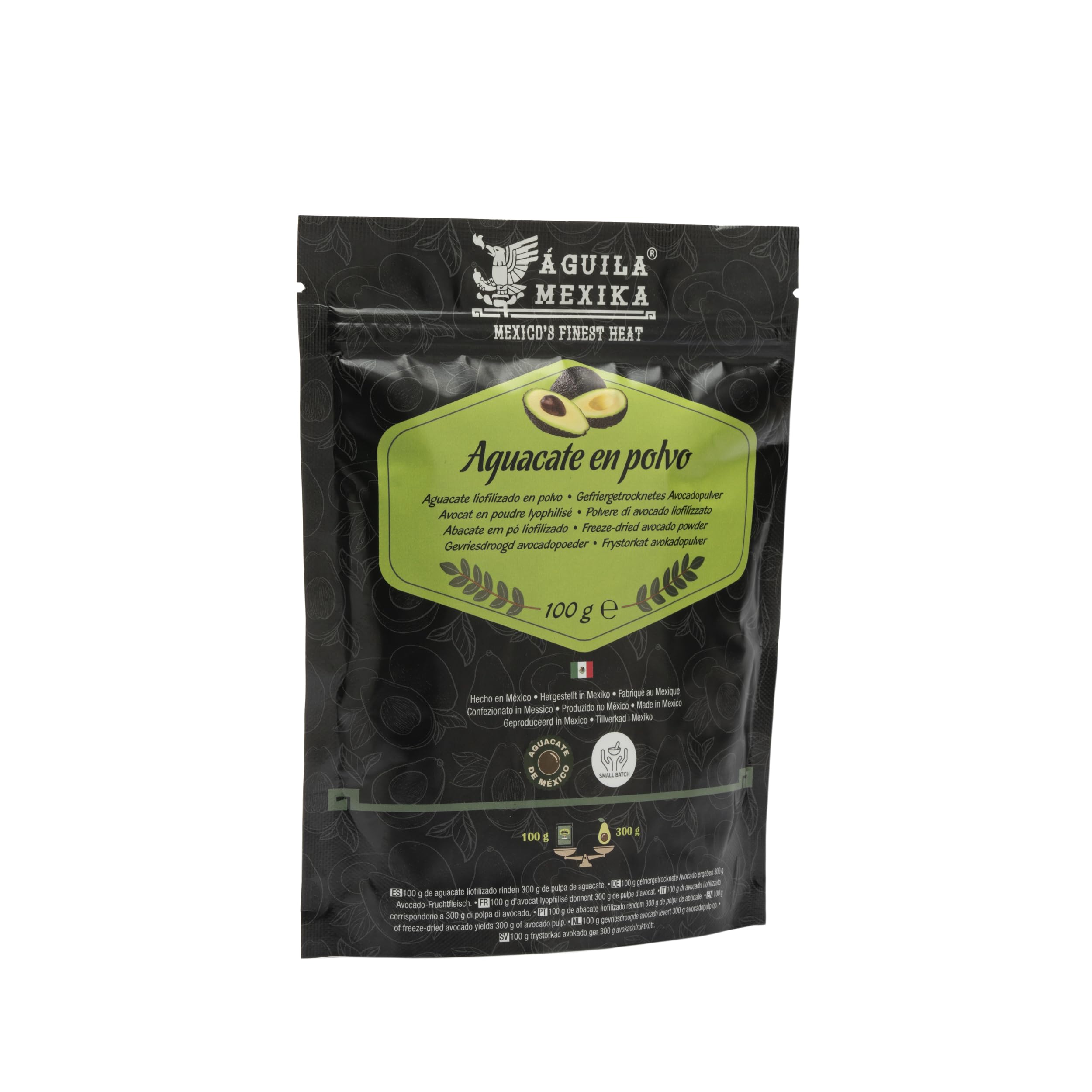 ÁGUILA MEXIKA Aguacate en polvo 2-Pack Hass liofilizados