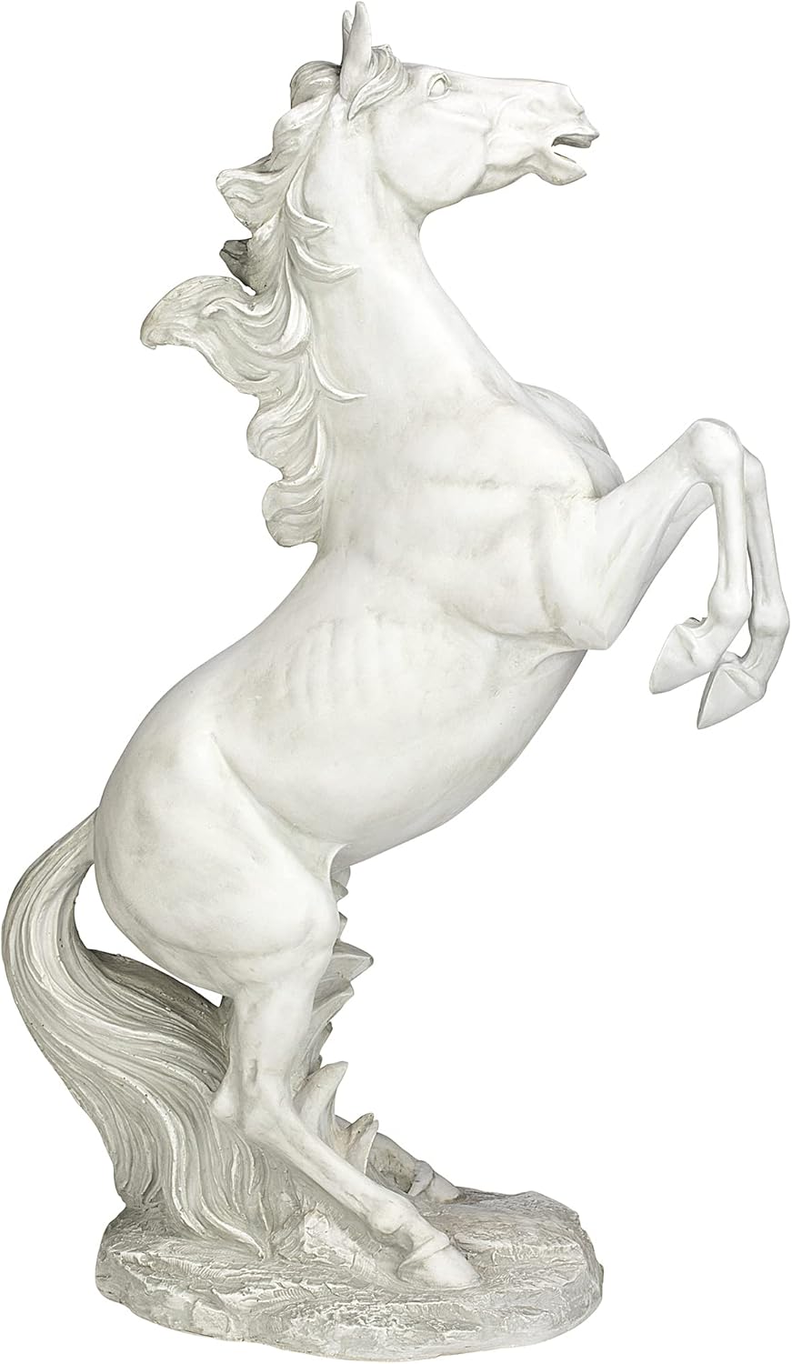 Design Toscano JE111291 Majestic Mustang Horse Statue,ancient ivory