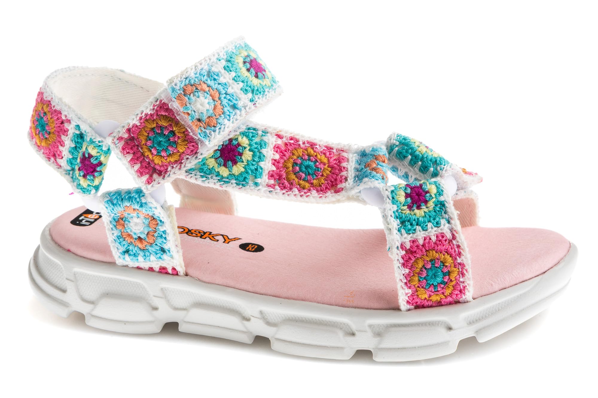 Pablosky Damen Weiß James 986100 Sandale, 33 Eu
