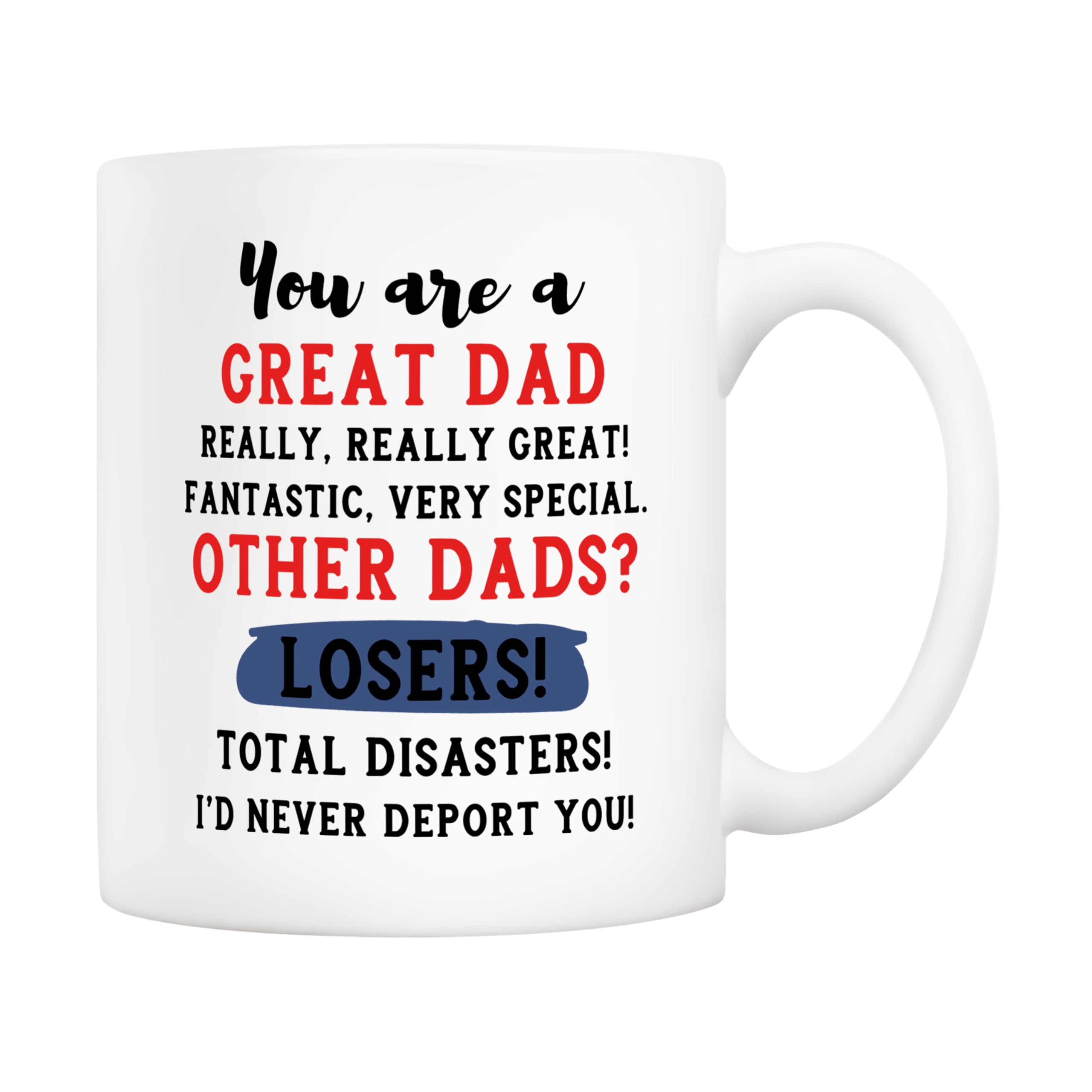 5Aup Funny Best Dad Even Themed Mug Gifts Hilarious Ideal for Fathers Day Great Dad Coffee Mug