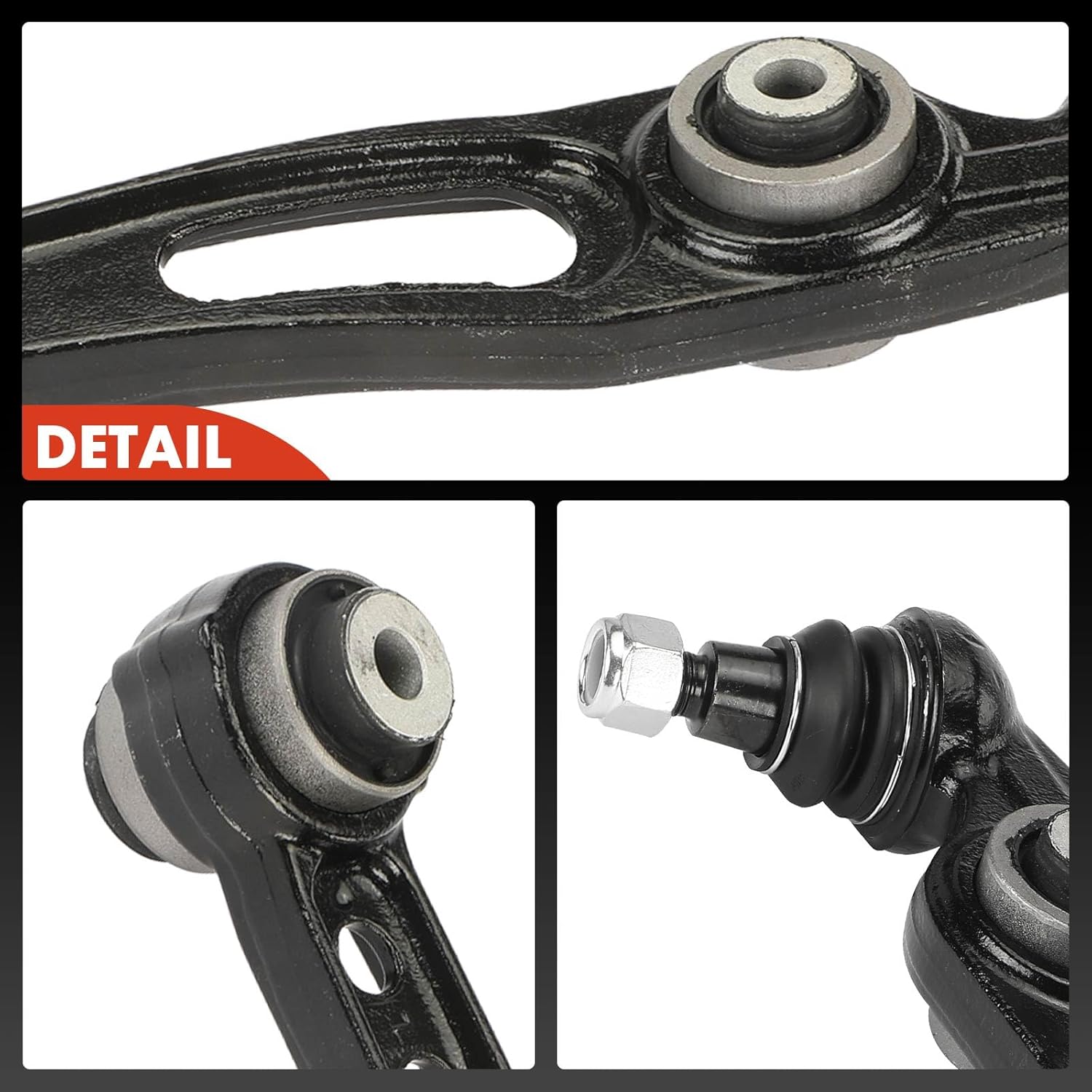 A-Premium Front Left Lower Control Arm, with Ball Joint & Bushing, Compatible with Land Rover Range Rover Sport 2014 2015 2016 2017