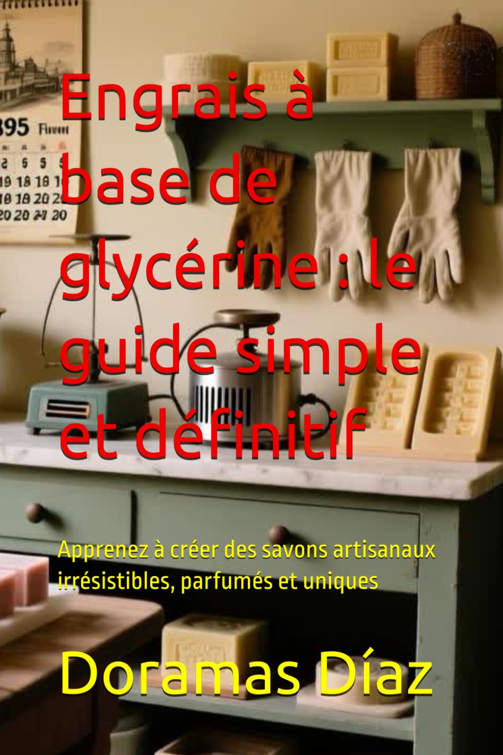 Engrais à base de glycérine : le guide simple et définitif: Apprenez à créer des savons artisanaux irrésistibles, parfumés et uniques