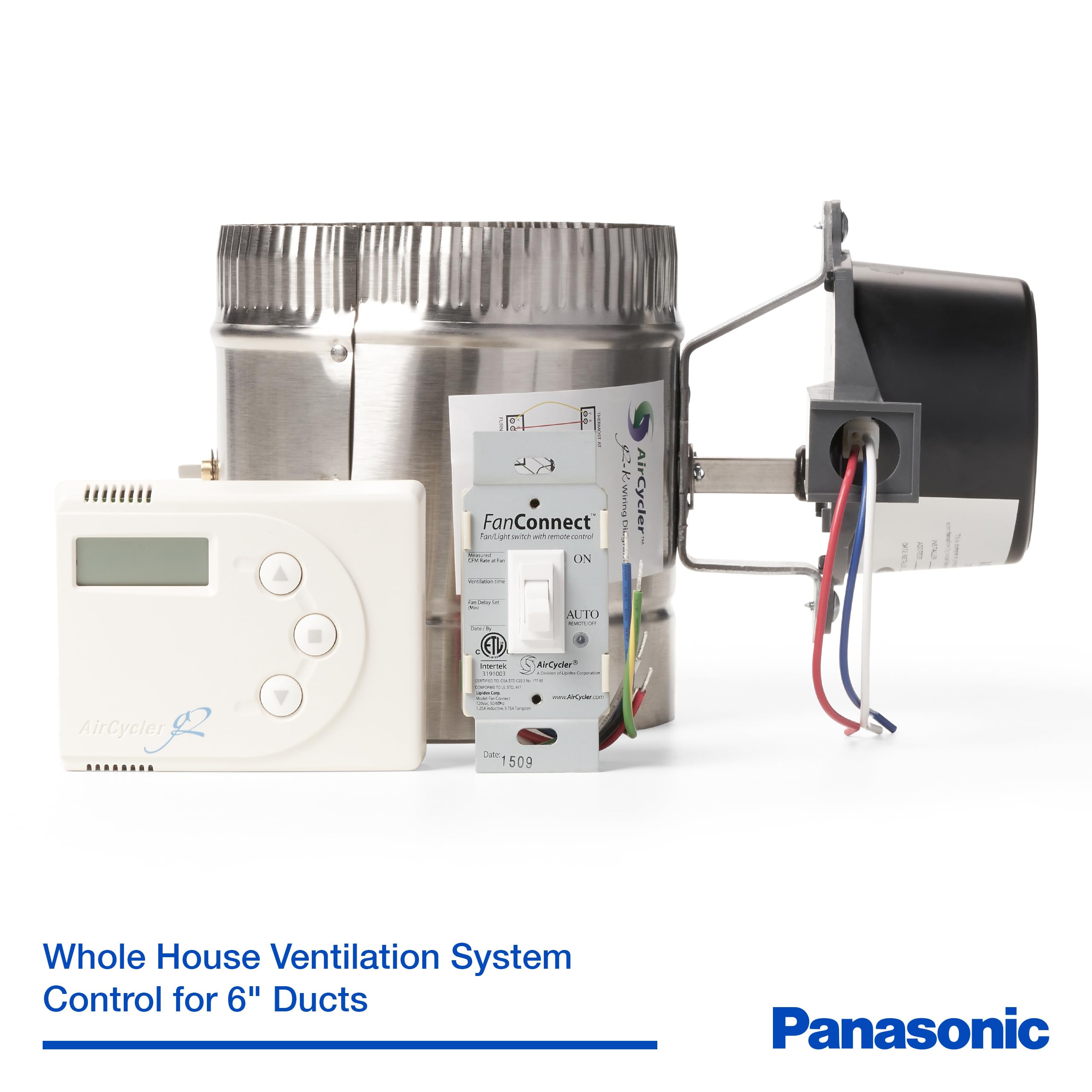 Panasonic SelectCycler Whole House Ventilation System with