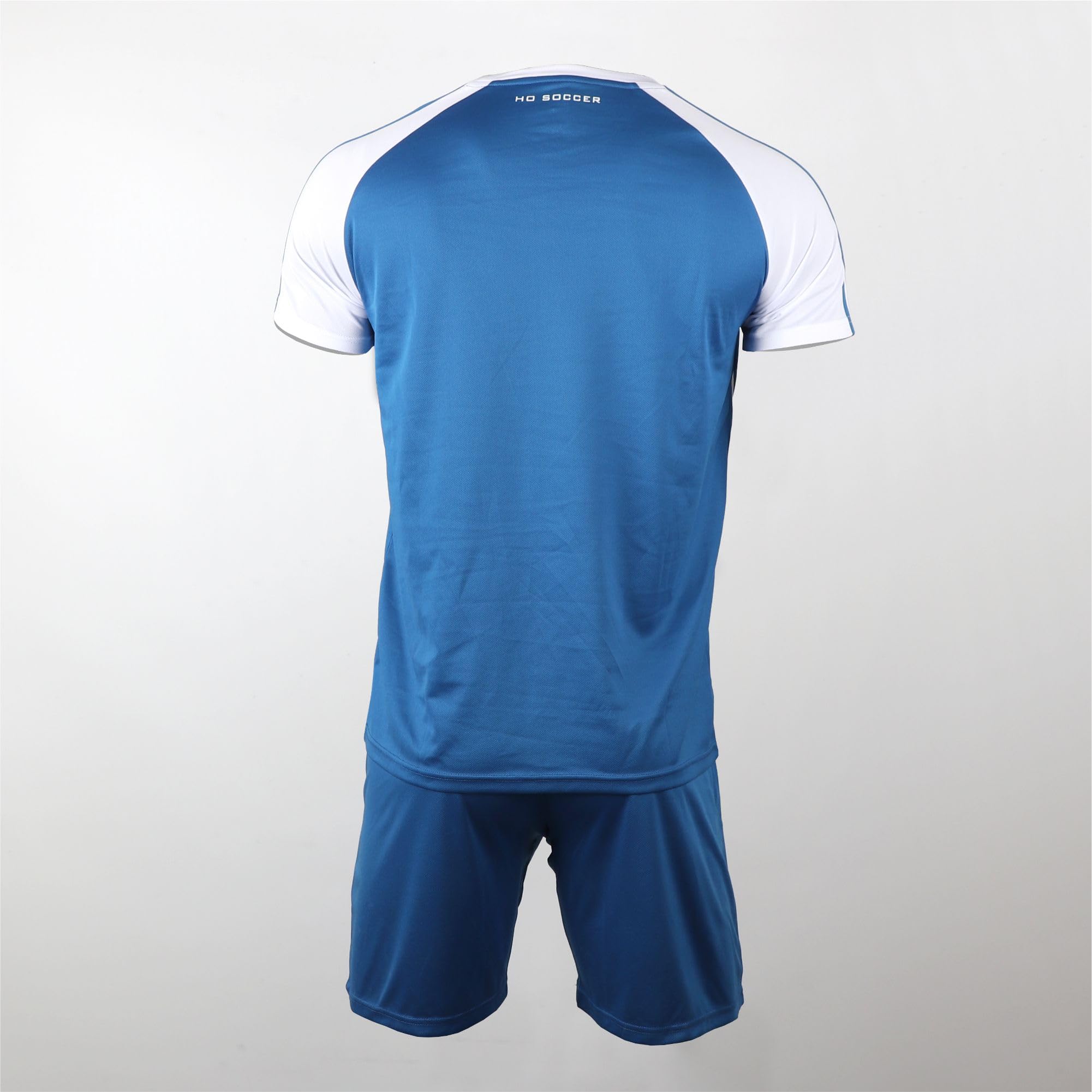 HO Soccer Akademia koszulka piłkarska niebieska - najwyższy poziom - poliester, dostępne kolory, unisex dzieci, niebieski/biały, 12XXS