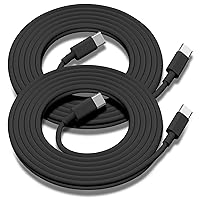 Vista 13 de Paquete de 2 cables de carga USB C a USB C de 3 pies y 60 W, cable de carga rápida tipo C a tipo C, para iPhone 16 E/17/Air/15/Pro/Plus/Pro Max