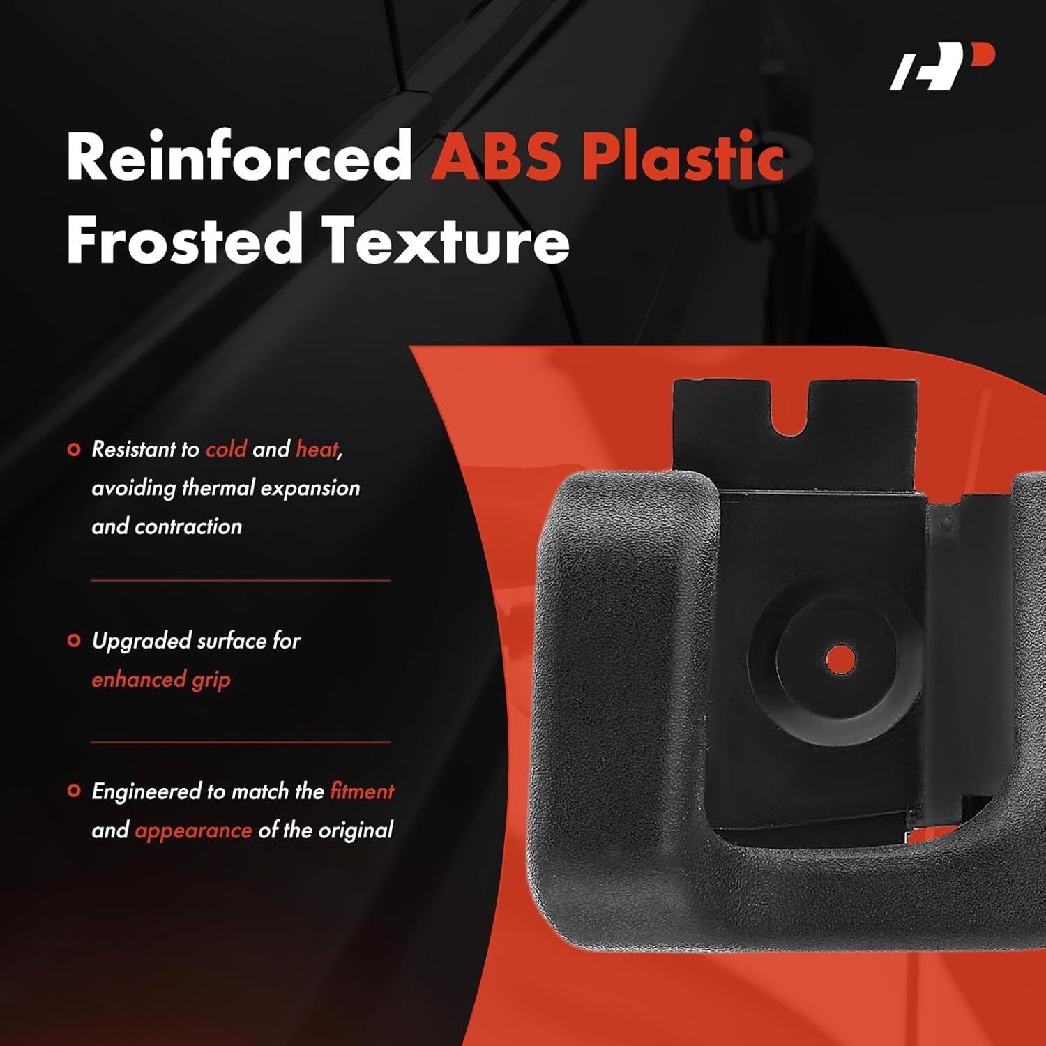 A-Premium Front Left Driver Side Interior Door Handle Compatible with Ford Ranger 1992, Textured Black, Replace# F2TZ1021819A