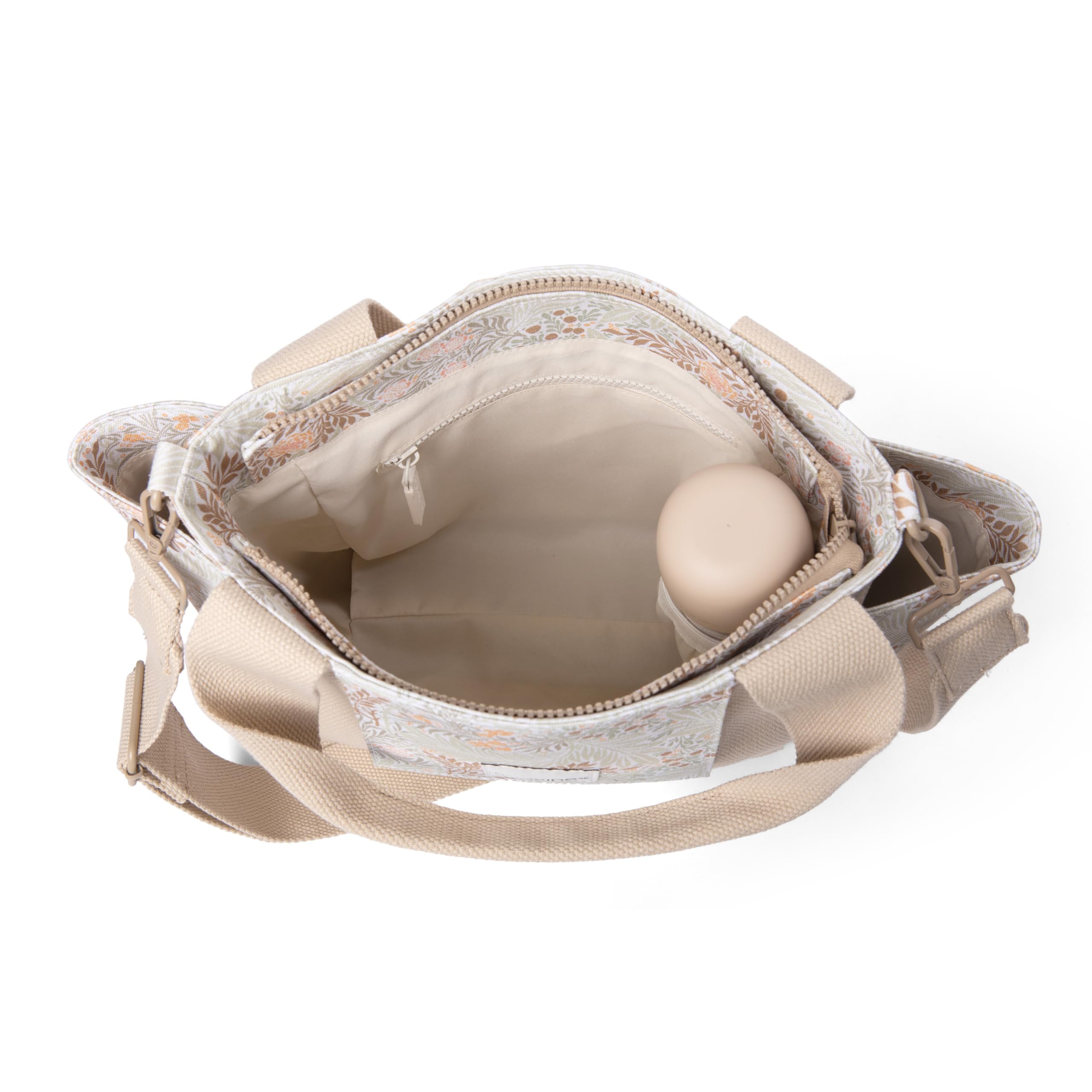 Suavinex Borsa Maternità Organizer per Passeggino con Manici Regolabili, Beige