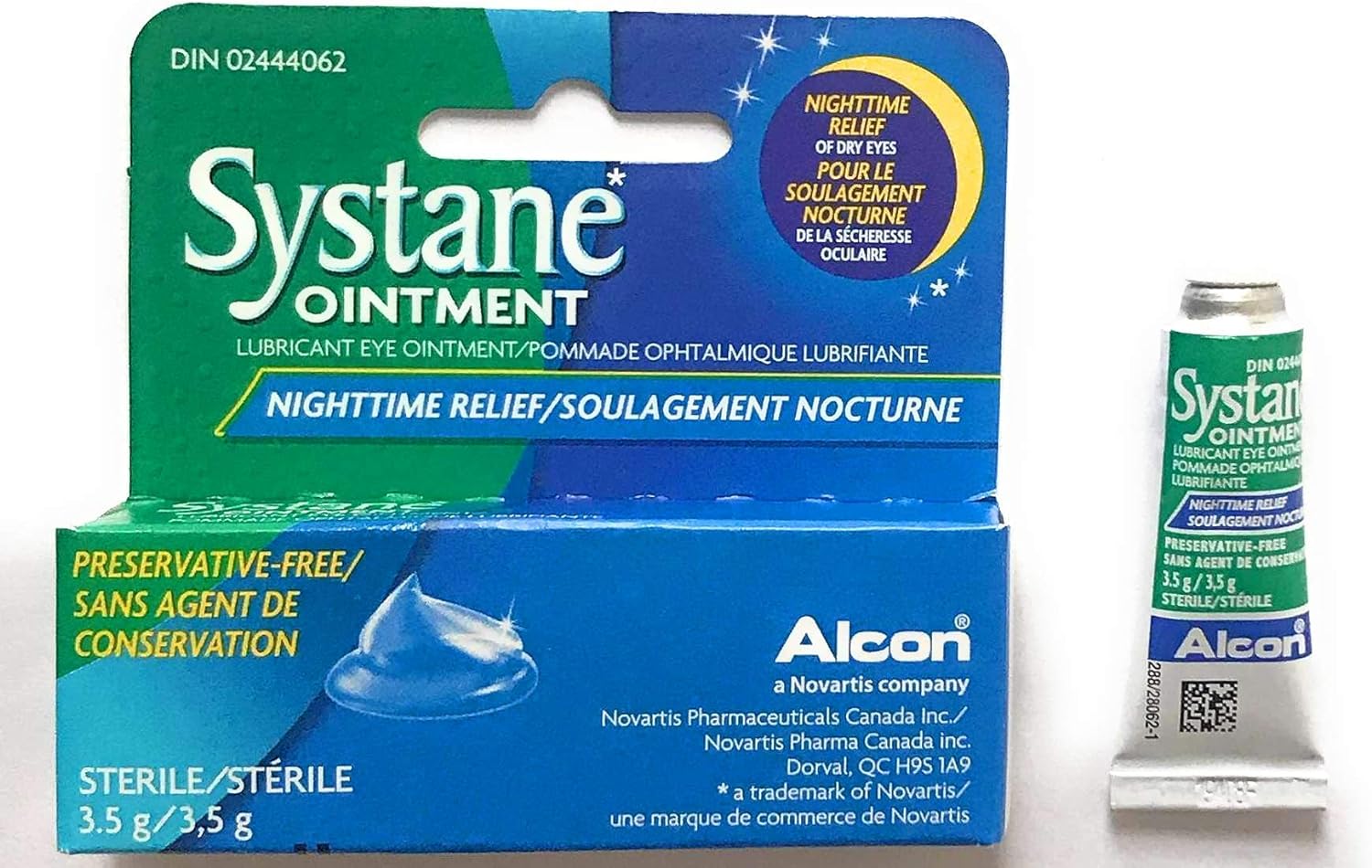 Systane Lub Eye Nightime Ointment 3.5g (6 Pack) 0.12 Ounce(Packaging May Vary)