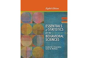 Essentials of Statistics for the Behavioral Sciences, 8th Edition